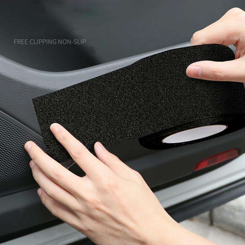 Floor Anti-slip Tape PEVA Waterproof Nano Non-marking Wear-resistant Strip, Size:5cm x 10m(Grey)