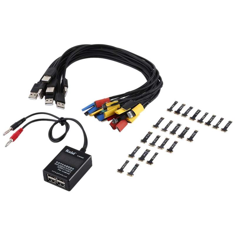 Kaisi K-9066 Mobile Phone Maintenance Power Cable Built-in Short Circuit Protection For Huawei, S...