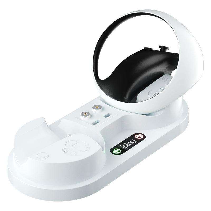 For PS VR2 iplay Magnetic Suction Charging Base with LED Light