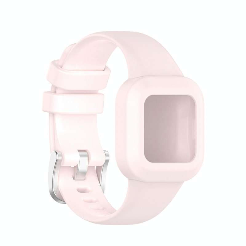 For Garmin Vivofit JR3 Silicone Pure Color Watch Band(Pink)