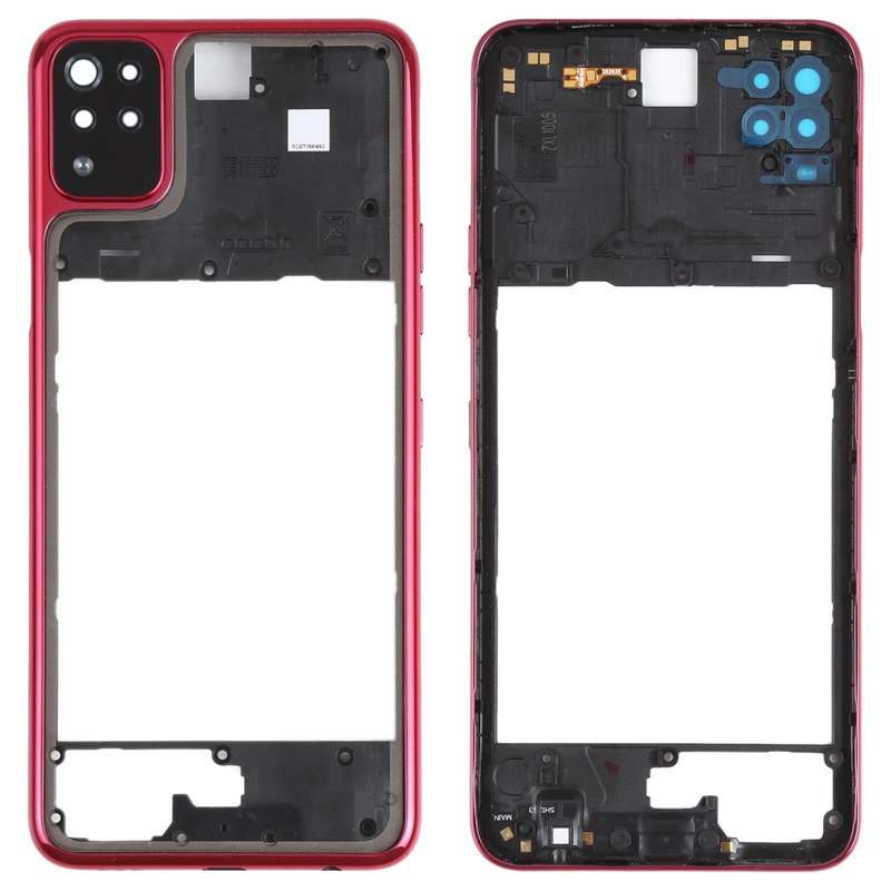 Middle Frame Bezel Plate for LG K42 / K52 (Brazil) (Red)