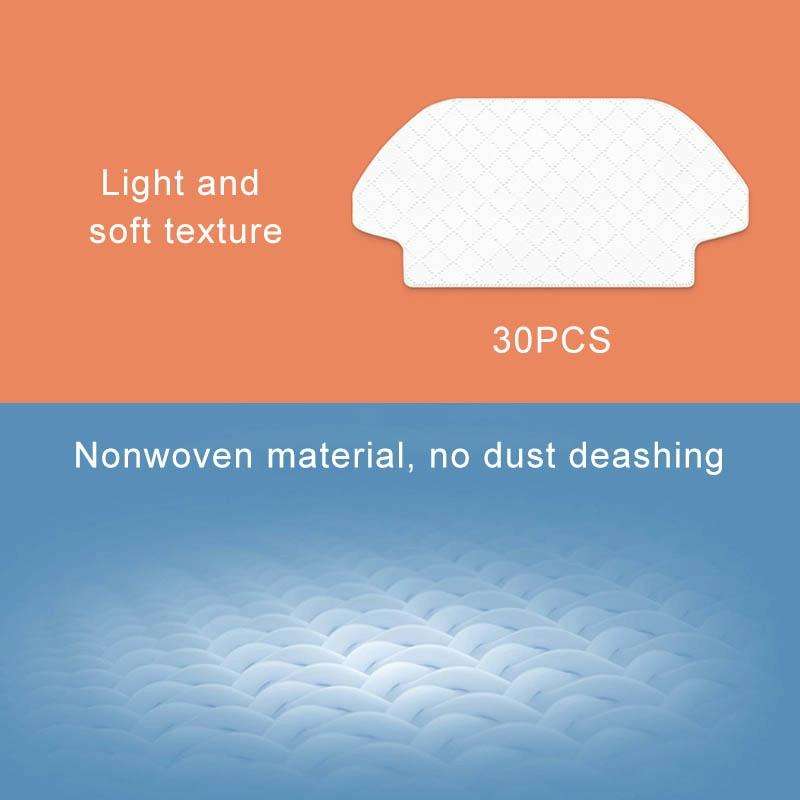 30 PCS Original Xiaomi Mijia Cleaning Robot (CA0579) Disposable Drag Cleaning Cloth