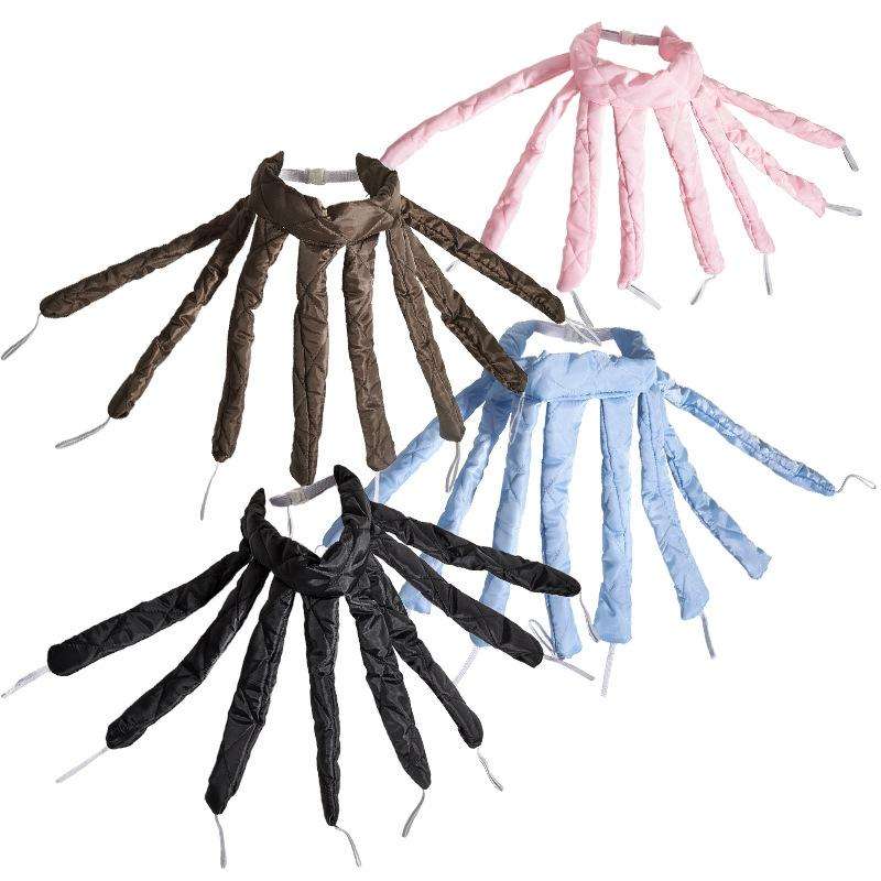 Head-mounted Squid Sponge Curling Iron(Pink)