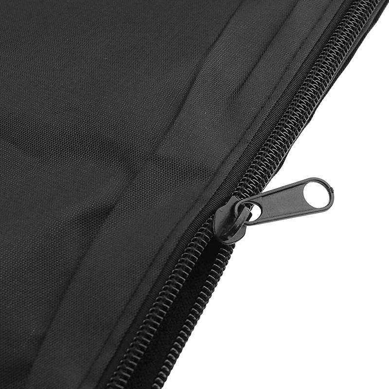 210D Oxford Cloth Golf Cart Cover Scooter Kart Dust Cover, Specification: 242 x 122 x 168 cm(Black)