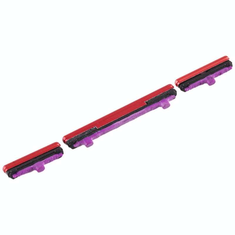 For Galaxy S10 / Galaxy S10+ 10 Set Side Keys(Red)