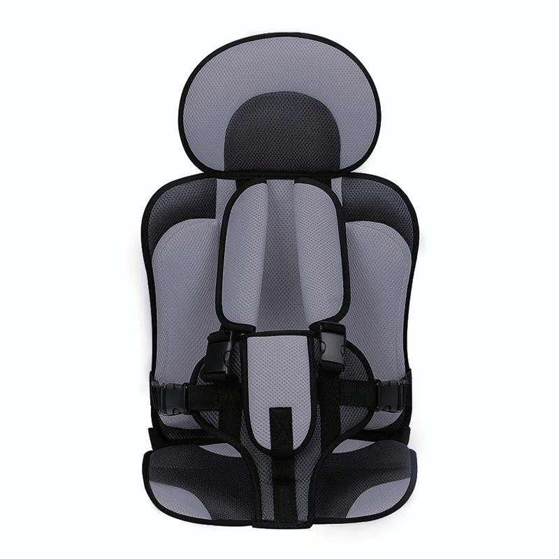 Car Portable Children Safety Seat, Size:50 x 33 x 21cm (For 0-5 Years Old)(Grey + Black)