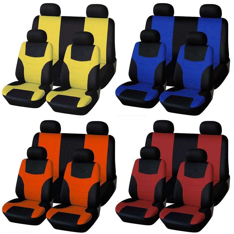 Universal Car Seat Cover Personality Stitching Automotive Chairs Protective Sleeve Cloth Automobi...