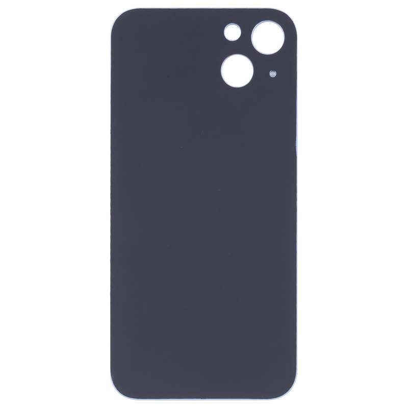 Easy Replacement Big Camera Hole Glass Back Battery Cover for iPhone 14(Blue)