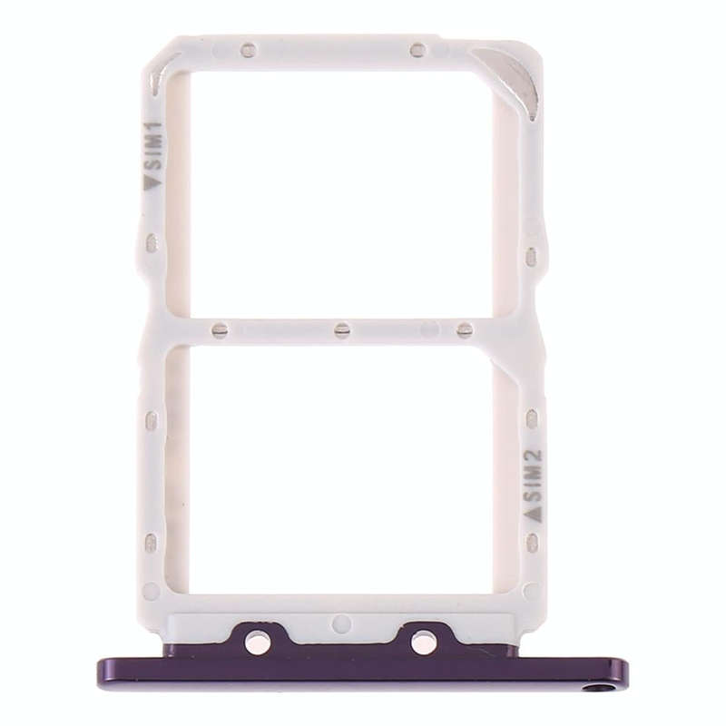SIM Card Tray + SIM Card Tray for Huawei Honor 20 Pro(Purple)
