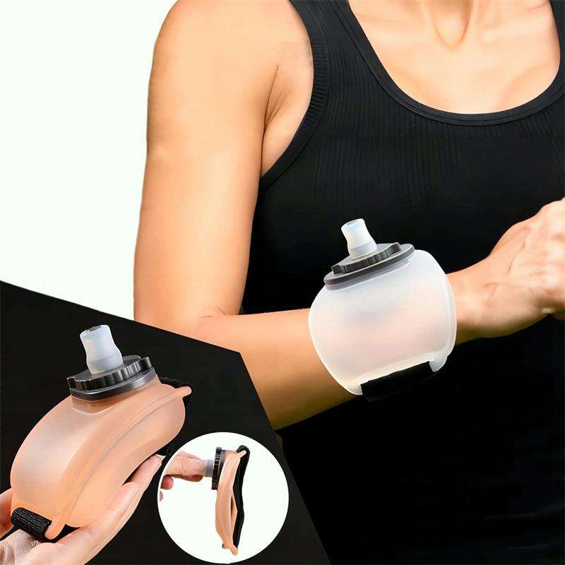 200ml Outdoor Running Wrist Water Bottle Hands Free Sports Cup(Black)