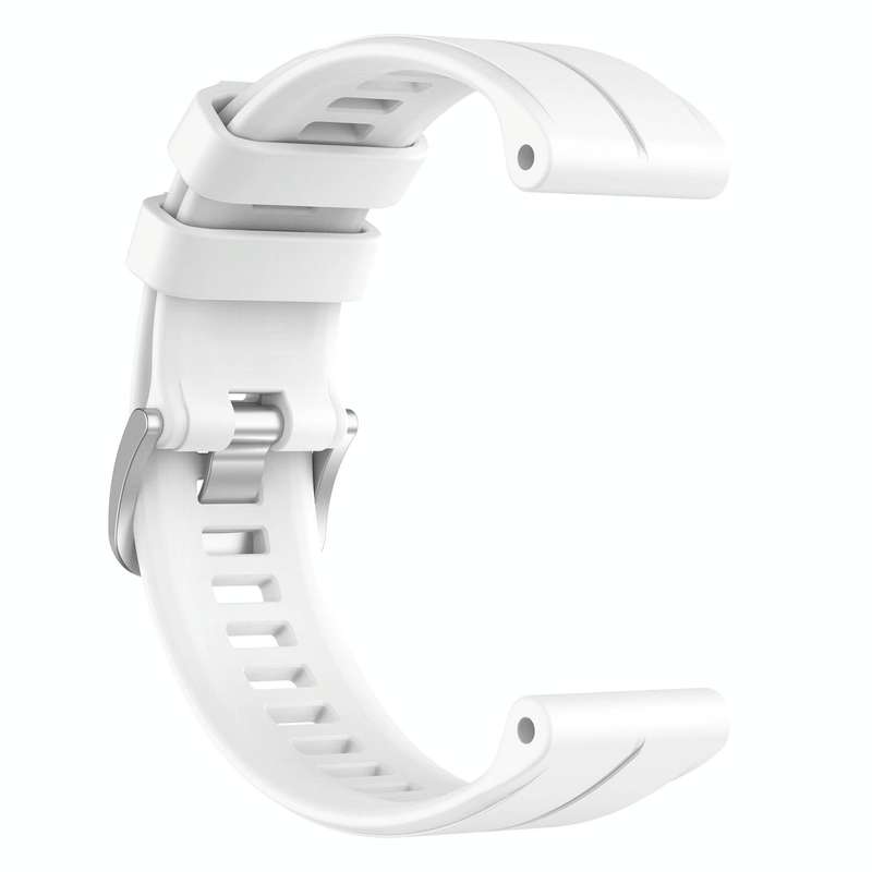 For Garmin Forerunner 955 / 255 / 745 22mm Silicone Watch Band(White)
