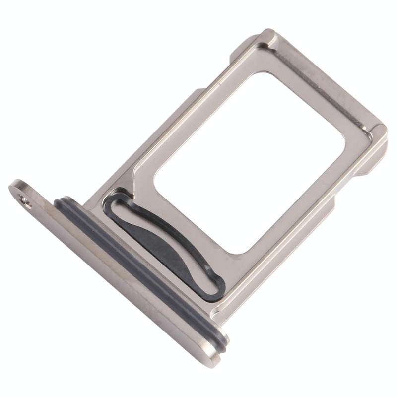 For iPhone 15 Pro SIM + SIM Card Tray (Titanium Color)