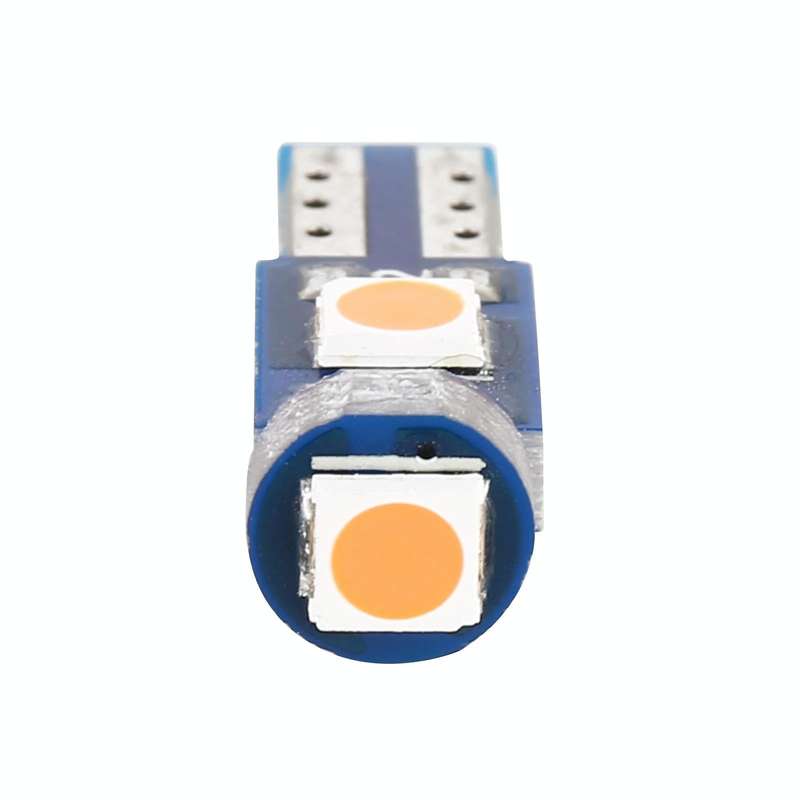 10 in 1 Car T5 0.2W DC12V Instrument Panel LED Decorative Light(Pink Light)
