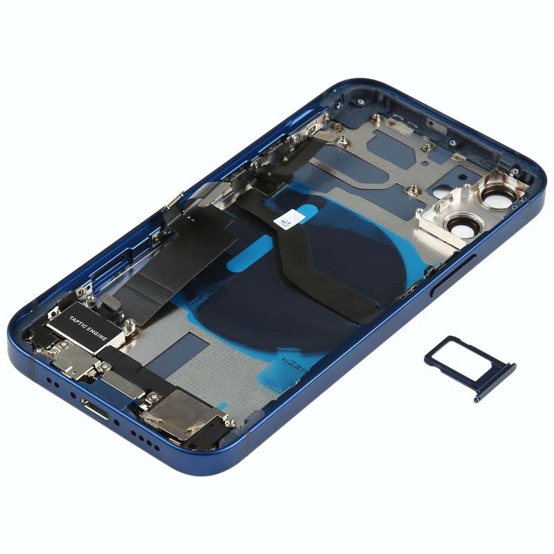 Battery Back Cover Assembly (with Side Keys & Speaker Ringer Buzzer & Motor & Camera Lens & Card ...