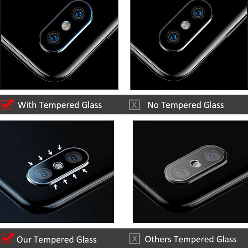 0.3mm 2.5D Transparent Rear Camera Lens Protector Tempered Glass Film for Huawei P30 Pro