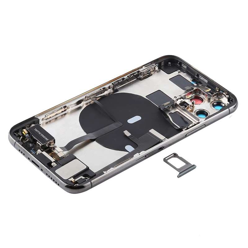 Battery Back Cover Assembly (with Side Keys & Power Button + Volume Button Flex Cable & Wireless ...