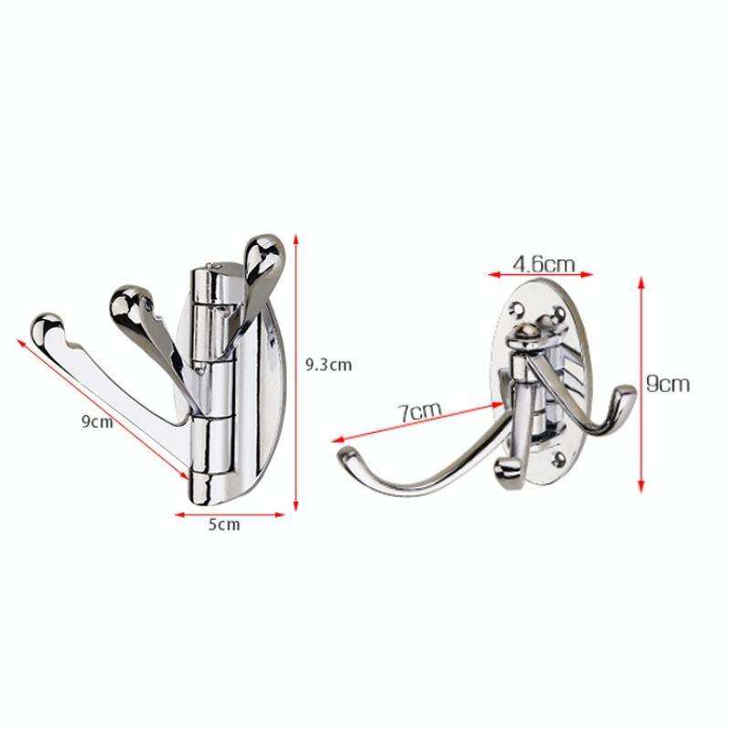 Punch Coat Hook Bathroom Hook, Specification: Golden