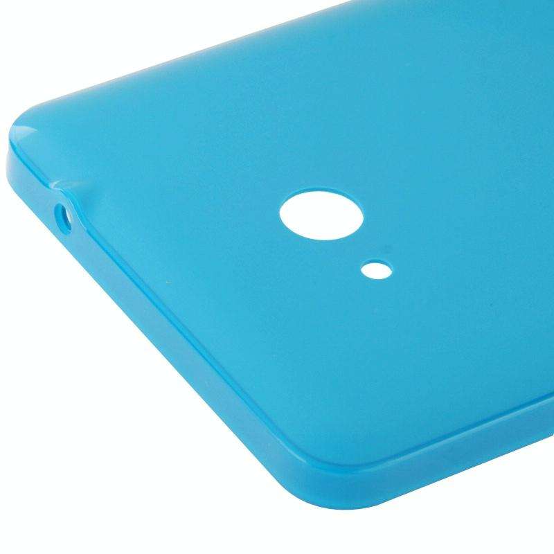 Smooth Surface Plastic Back Housing Cover for Microsoft Lumia 640(Blue)