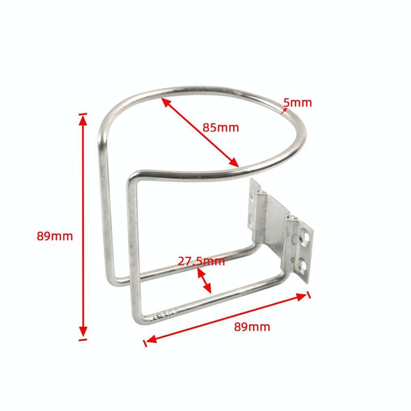 A6705 Ship Stainless Steel Water Cup Holder with Screws