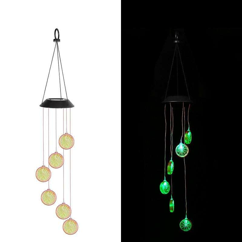 Solar Wind Chime Lamp Outdoor Balcony Decorative Landscape(G-004)
