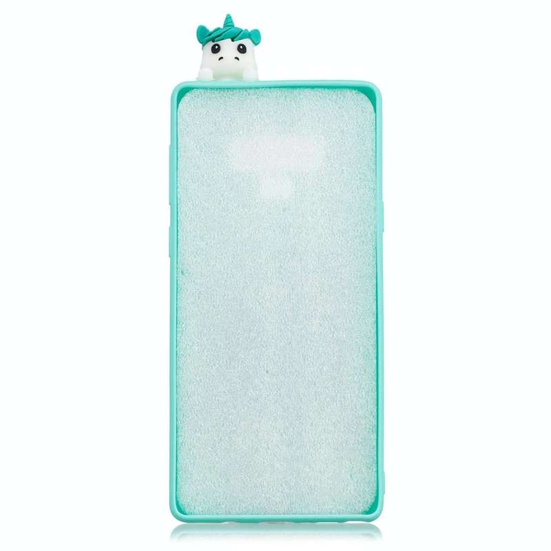 For Galaxy Note 9 3D Cartoon Pattern Shockproof TPU Protective Case(Couple Unicorn)