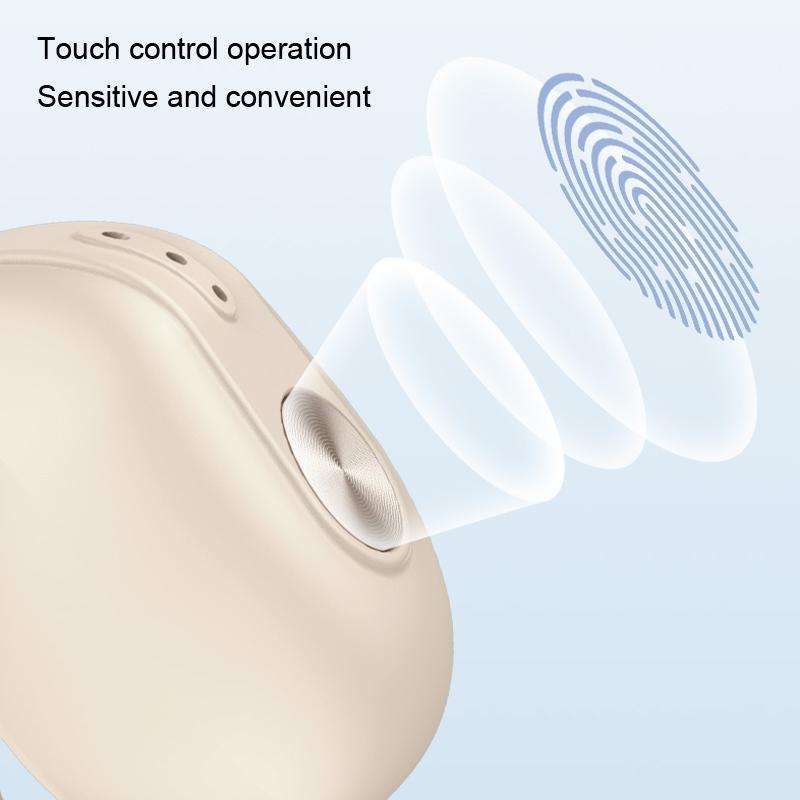 Single Ear Bone Conduction Bluetooth Earphone In-Ear Wearable Running Sports Mini(White)