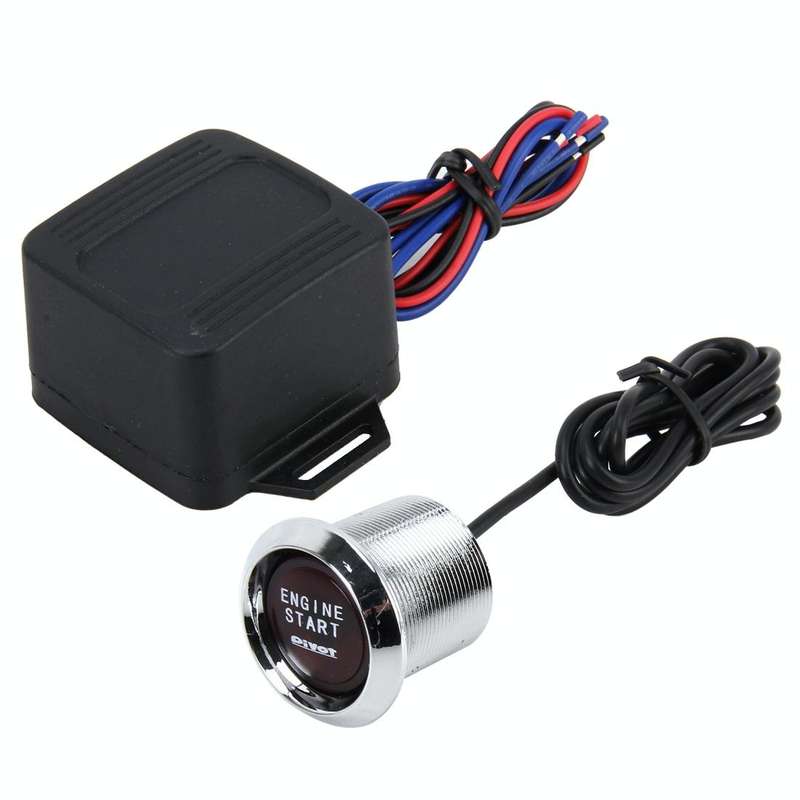 One-button Start Starter Switch with Illumination Engine Start Pivot Illumination Starter with Re...