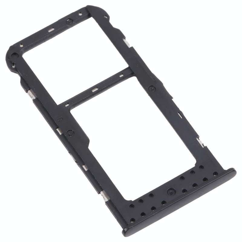 SIM Card Tray + SIM Card Tray / Micro SD Card Tray for Honor 6C Pro (Black)
