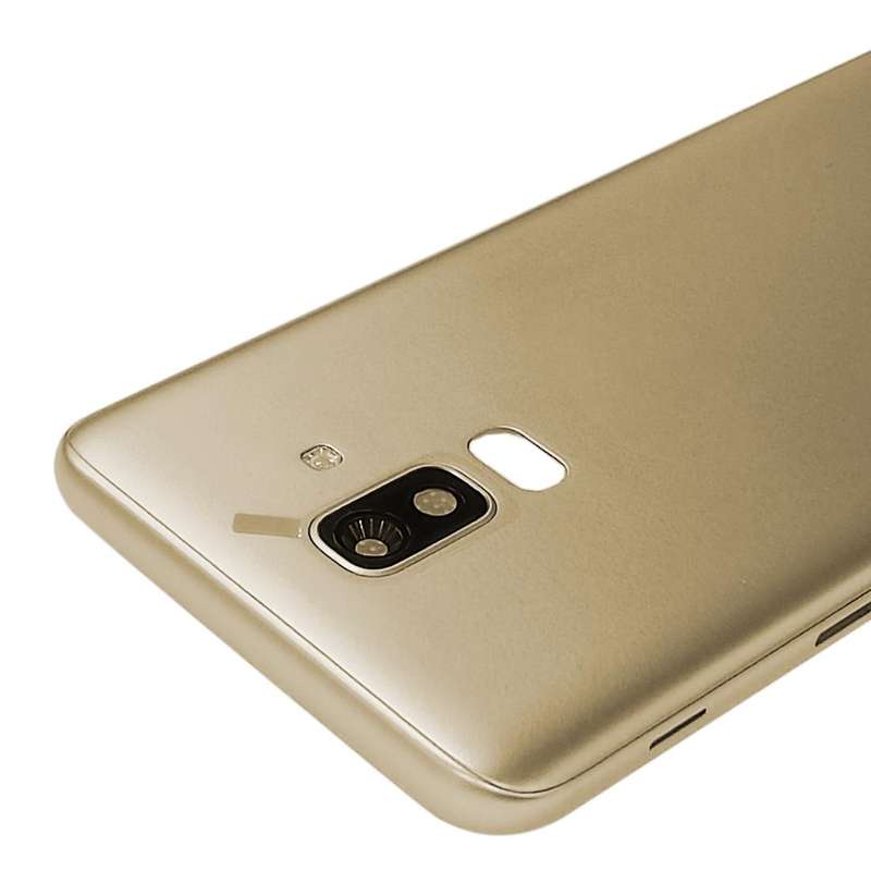 For Galaxy J8 (2018), J810F/DS, J810Y/DS, J810G/DS Back Cover with Side Keys & Camera Lens (Gold)