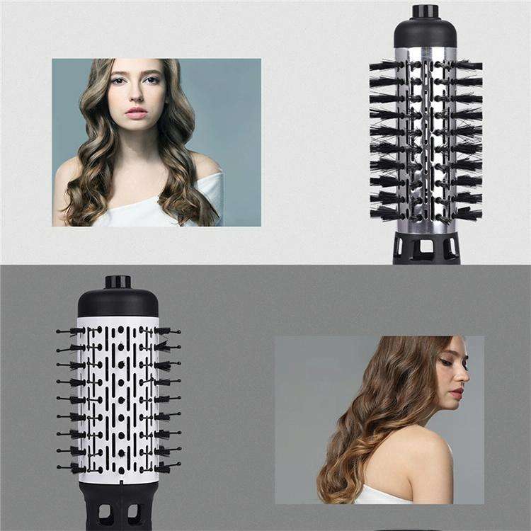360 Degrees Rotation Electric Hair Dryer Brush Professional Hair Blow Dryer Comb Electric Hair Cu...
