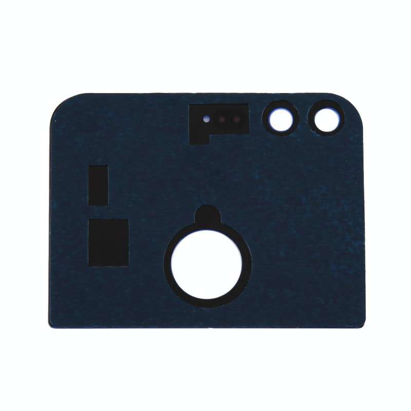 Glass Back Cover for Google Pixel / Nexus S1 (Upper Part)(Blue)