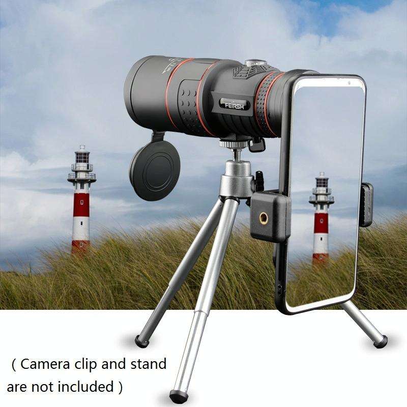 FEIRSH 12x50 High-Definition Low-Light Night Vision Monoculars Concert Mobile Phone Camera Binocu...