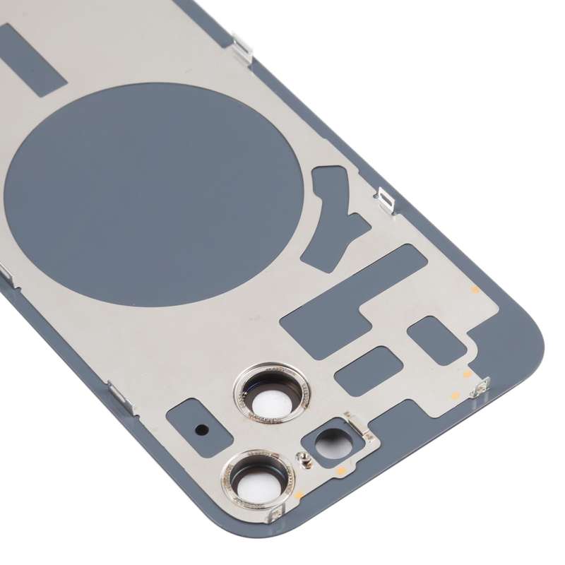 For iPhone 14 Plus Back Housing Cover with Camera Lens(Black)