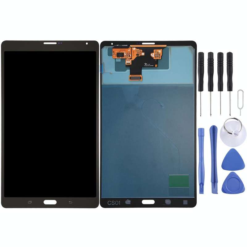 Original Super AMOLED LCD Screen for Galaxy Tab S 8.4 LTE / T705 with Digitizer Full Assembly (Bl...