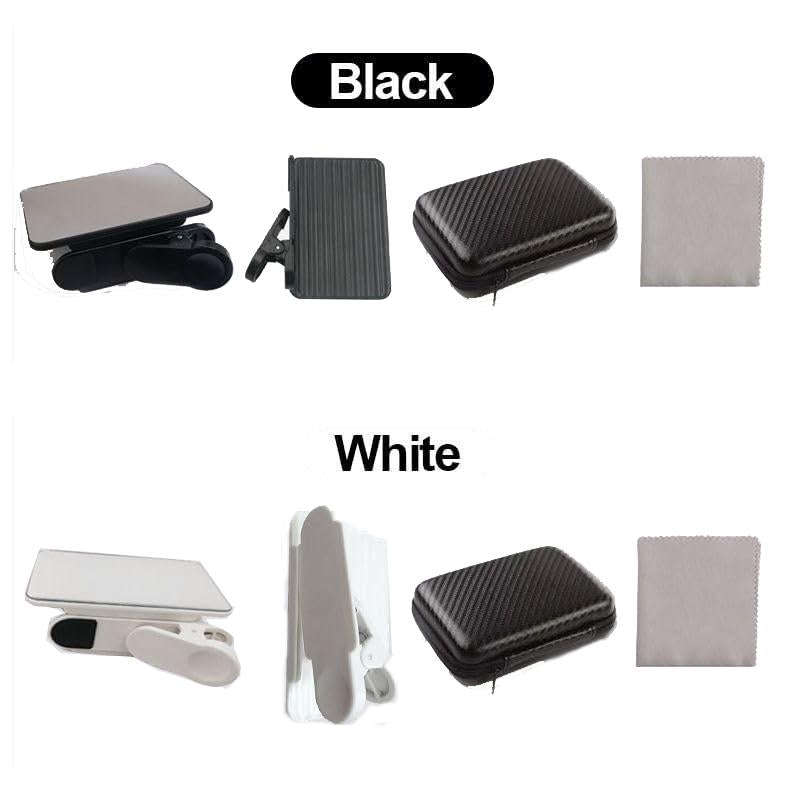 Smartphone Camera Mirror Reflection Clip Selfie Reflector Shooting Supplies, Spec: With Remote Co...