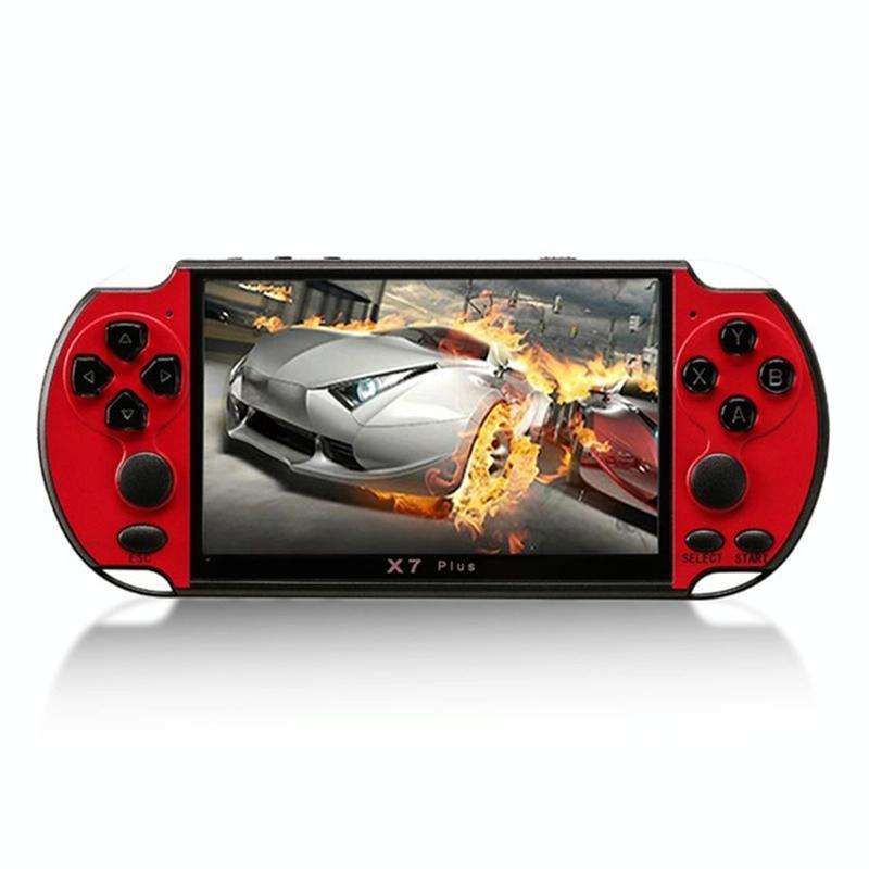 X7 Plus Retro Classic Games Handheld Game Console with 5.1 inch HD Screen & 8G Memory, Support MP...