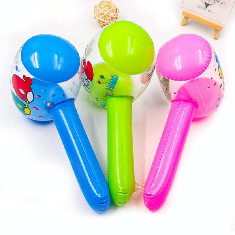 3 PCS Inflatable Hammer Children Cartoon Inflatable Toy, Size:1626cm(Color and Style Random Deliv...