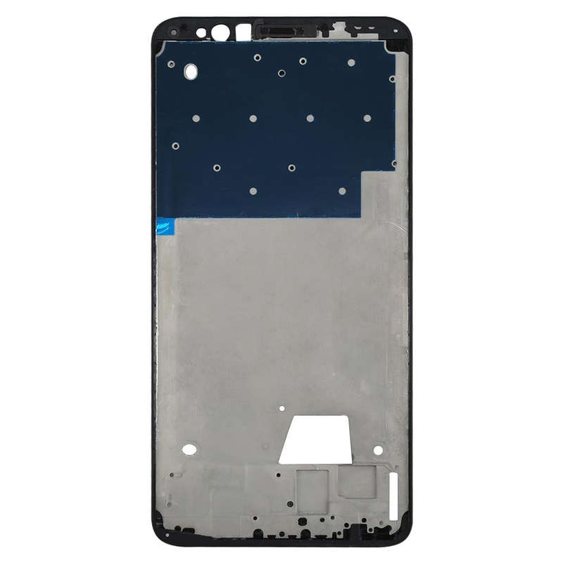 For OPPO R11s Front Housing LCD Frame Bezel Plate  (Black)