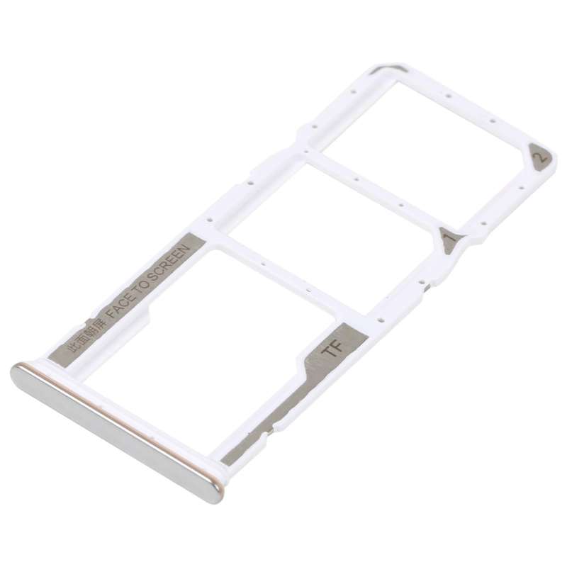 SIM Card Tray + SIM Card Tray + Micro SD Card Tray For Xiaomi Redmi Note 11S 5G (Silver)