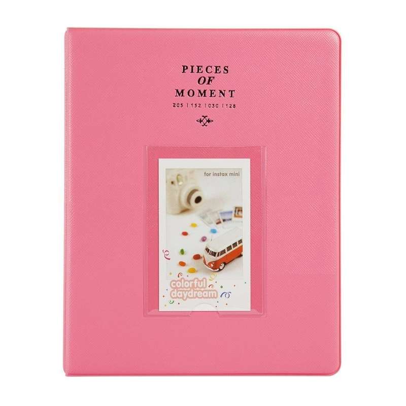 128 Pockets Photo Book Album Name Card Holder for Fujifilm Instax Mini 8 /7s /70 /25 /50s /90(Pea...