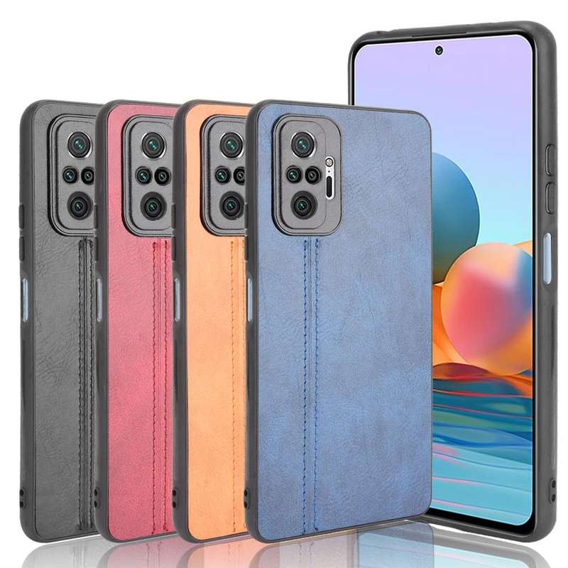 For Xiaomi Redmi Note 10 Pro / Note 10 Pro Max PC + PU + TPU Case(Black)