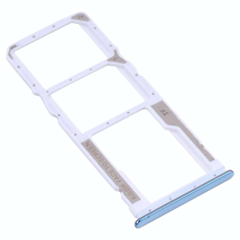 SIM Card Tray + SIM Card Tray + Micro SD Card Tray for Xiaomi Redmi Note 10 Pro 4G / Redmi Note 1...