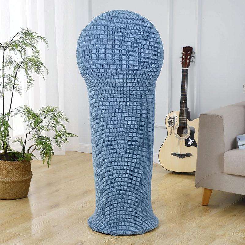 Round Elasticity Fan Dust Cover Household Use Fabric Fan Protective Cover, Size: 110x45cm(Blue)