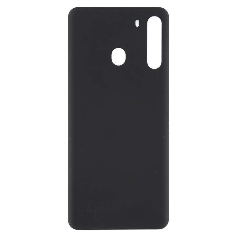 For Samsung Galaxy A21 SM-A215 Battery Back Cover (Black)