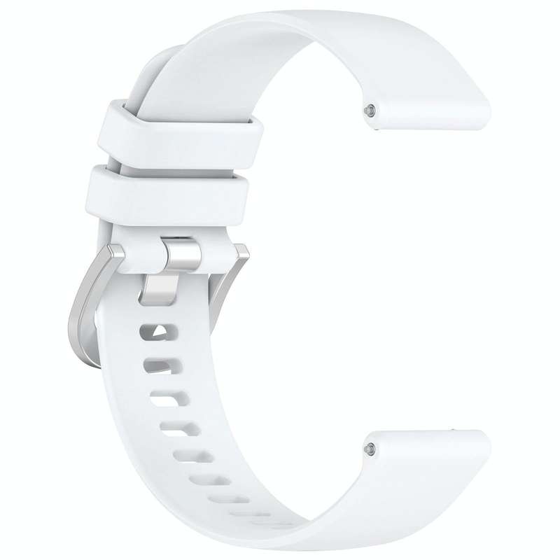 For Garmin vivoactive 5 / Active 5 20mm Silicone Watch Band(White)