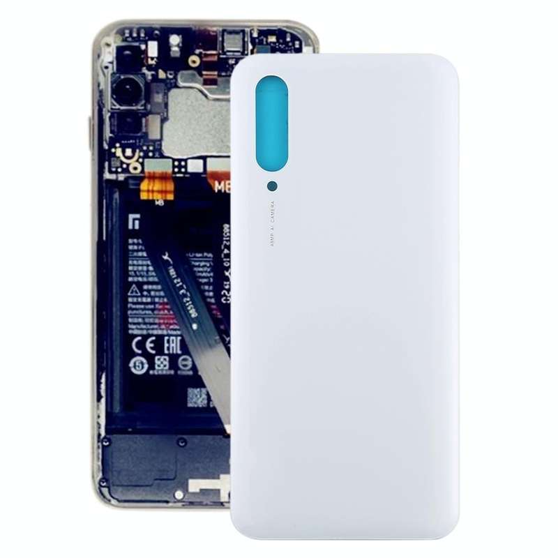 Battery Back Cover for Xiaomi Mi CC9 / 9 Lite(White)