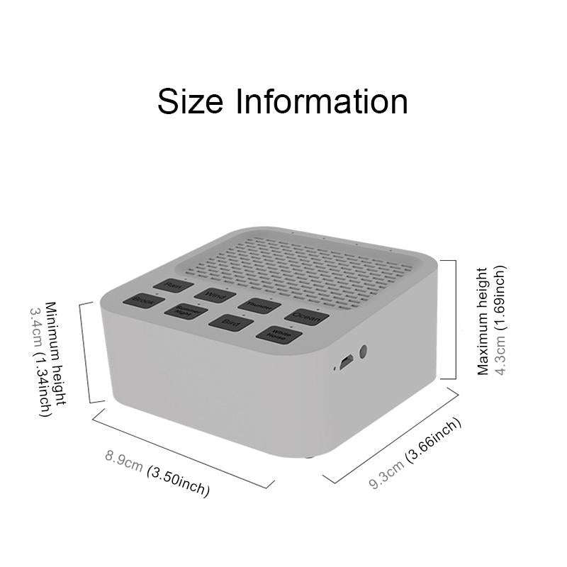 C10 White Noise Electronic Bluetooth Sleep Instrument Baby Music Sleep Therapy Physiotherapy Inst...