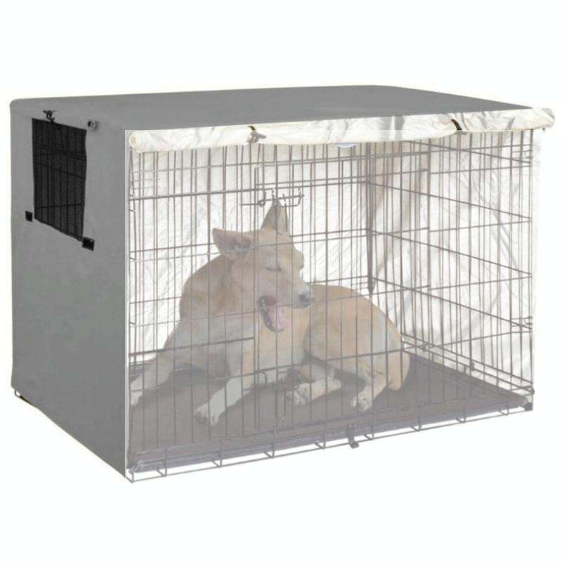 Oxford Cloth Pet Cage Cover Outdoor Furniture Dustproof Rainproof Sunscreen Cover, Size: 124.5x79...
