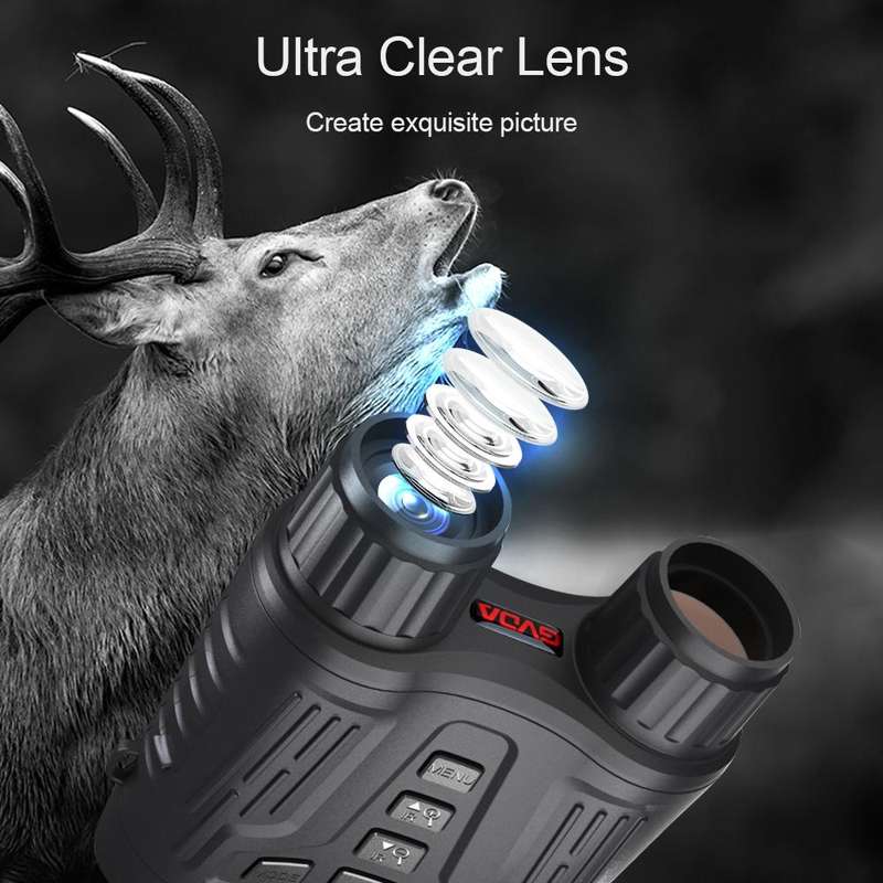 GVDA GD908 3.2 inch TFT Screen Binoculars 4K Infrared Night Vision Binoculars