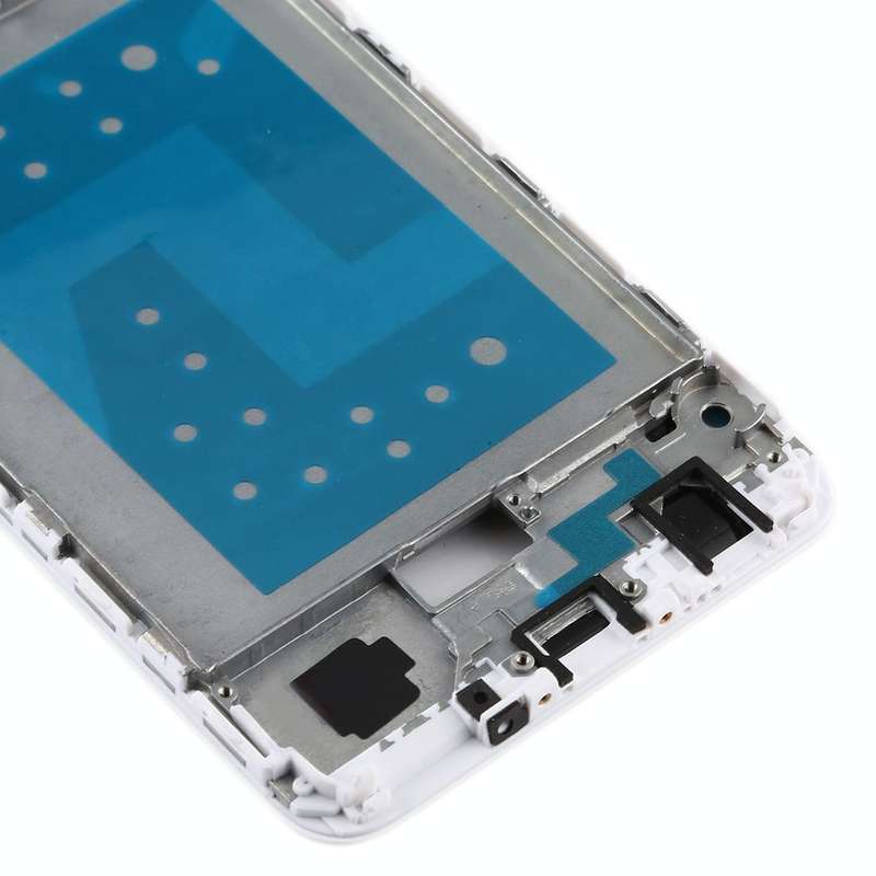Front Housing LCD Frame Bezel Plate for Huawei Honor 7X(White)